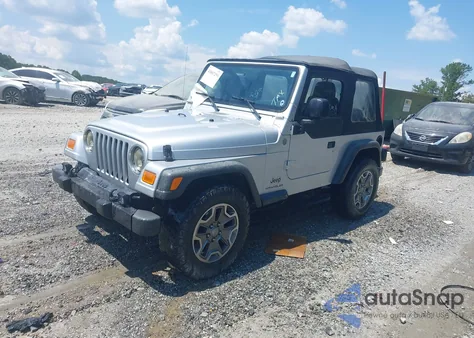 2004 Jeep Wrangler Se из США, поврежденный, VIN 1J4FA29114P791824